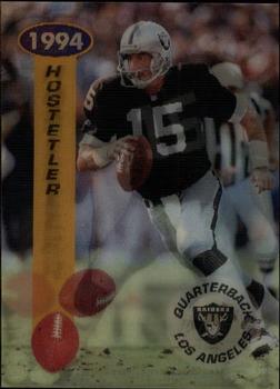 1994 Sportflics #7 Jeff Hostetler Front