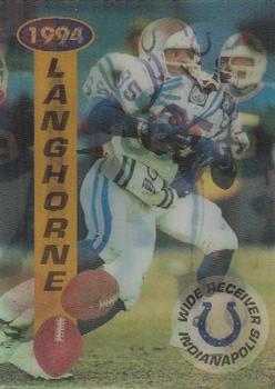 1994 Sportflics #47 Reggie Langhorne Front