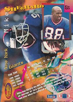 1994 Sportflics #97 Mike Sherrard Back