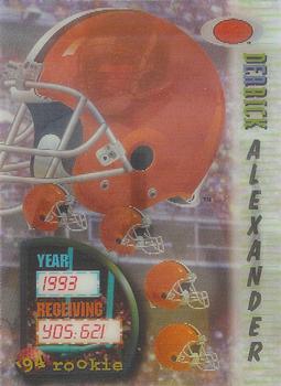 1994 Sportflics #167 Derrick Alexander Front