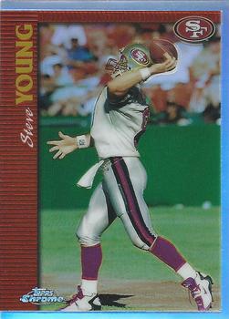1997 Topps Chrome - Refractors #45 Steve Young Front