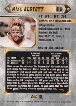 1997 Topps Gallery - Player's Private Issue #28 Mike Alstott Back