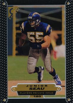 1997 Topps Gallery - Player's Private Issue #120 Junior Seau Front