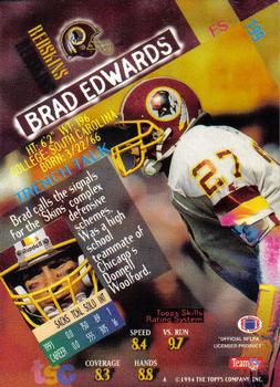 1994 Stadium Club #199 Brad Edwards Back