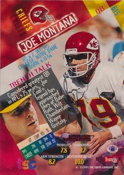 1994 Stadium Club #615 Joe Montana Back