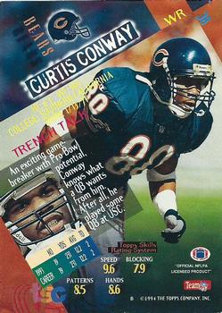 1994 Stadium Club #38 Curtis Conway Back