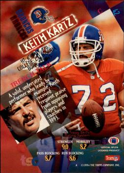 1994 Stadium Club #42 Keith Kartz Back