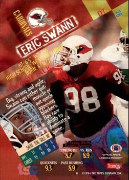 1994 Stadium Club #78 Eric Swann Back