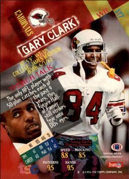 1994 Stadium Club #117 Gary Clark Back