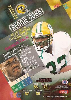 1994 Stadium Club #338 Reggie Cobb Back