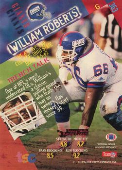 1994 Stadium Club #363 William Roberts Back