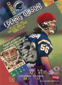 1994 Stadium Club #421 Dennis Gibson Back