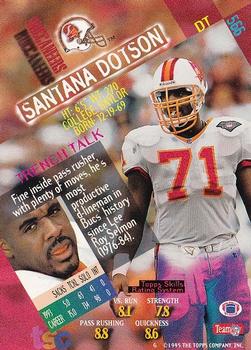 1994 Stadium Club #566 Santana Dotson Back