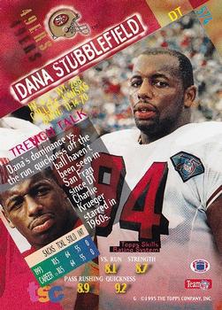 1994 Stadium Club #574 Dana Stubblefield Back