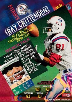 1994 Stadium Club #598 Ray Crittenden Back