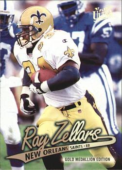 1997 Ultra - Gold Medallion #G34 Ray Zellars Front
