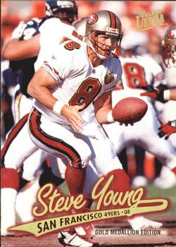 1997 Ultra - Gold Medallion #G73 Steve Young Front