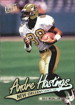 1997 Ultra - Gold Medallion #G283 Andre Hastings Front