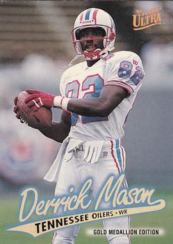 1997 Ultra - Gold Medallion #G328 Derrick Mason Front