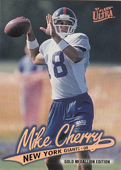 1997 Ultra - Gold Medallion #G344 Mike Cherry Front