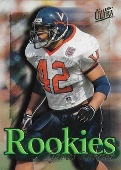1997 Ultra - Rookies Gold Embossed #9 James Farrior Front