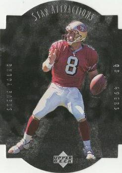 1997 Upper Deck - Star Attractions #SA15 Steve Young Front