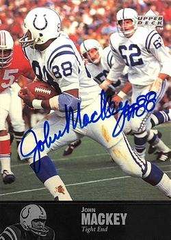 1997 Upper Deck Legends - Autographs #AL-48 John Mackey Front