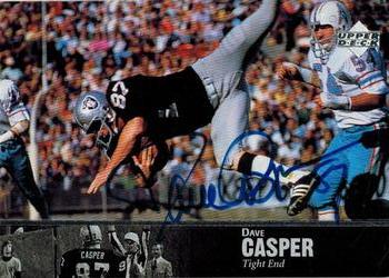 1997 Upper Deck Legends - Autographs #AL-86 Dave Casper Front
