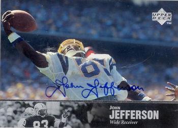 1997 Upper Deck Legends - Autographs #AL-121 John Jefferson Front