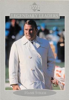 1997 Upper Deck Legends - Legendary Leaders Jumbos #132 Hank Stram Front