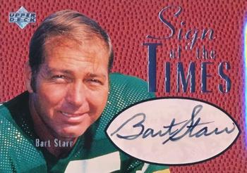 1997 Upper Deck Legends - Sign of the Times #ST-10 Bart Starr Front