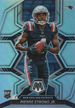 2022 Panini Mosaic - Rookie Variations Silver #323 Pierre Strong Jr. Front