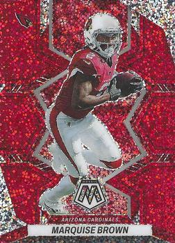 2022 Panini Mosaic - Sparkle Red #16 Marquise Brown Front