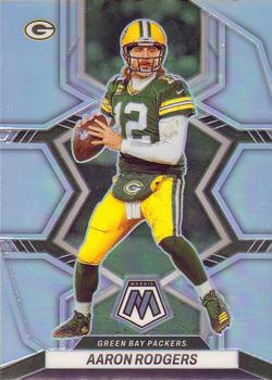 2022 Panini Mosaic - Silver #69 Aaron Rodgers Front