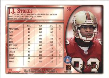 1998 Bowman - Golden Anniversary #56 J.J. Stokes Back