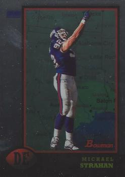1998 Bowman - Interstate #43 Michael Strahan Front