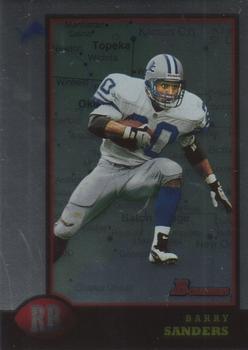 1998 Bowman - Interstate #120 Barry Sanders Front