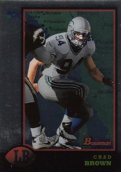 1998 Bowman - Interstate #122 Chad Brown Front
