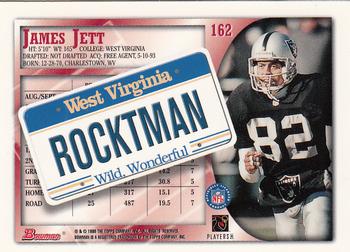 1998 Bowman - Interstate #162 James Jett Back