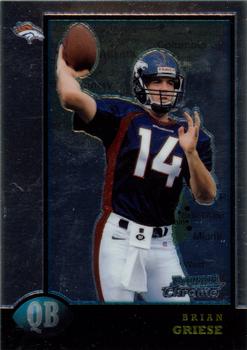 1998 Bowman Chrome - Interstate #7 Brian Griese Front