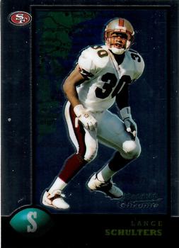 1998 Bowman Chrome - Interstate #186 Lance Schulters Front