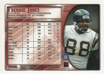1998 Bowman Chrome - Refractors #32 Freddie Jones Back