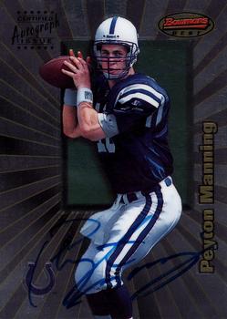 1998 Bowman's Best - Autographs #7b Peyton Manning Front