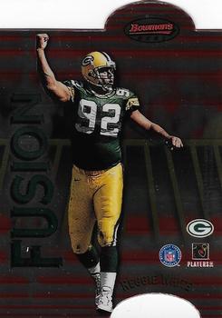 1998 Bowman's Best - Mirror Image Fusion #MI18 Reggie White / Andre Wadsworth Front