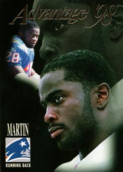 1998 Collector's Edge Advantage - 50-Point #102 Curtis Martin Front