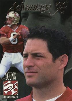 1998 Collector's Edge Advantage - 50-Point #152 Steve Young Front