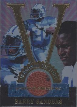 1998 Collector's Edge Advantage - Personal Victory #BS-2 Barry Sanders Front