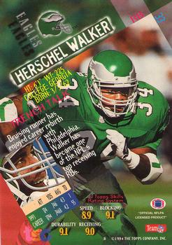 1994 Stadium Club - First Day Issue #33 Herschel Walker Back