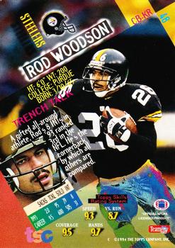 1994 Stadium Club - First Day Issue #48 Rod Woodson Back