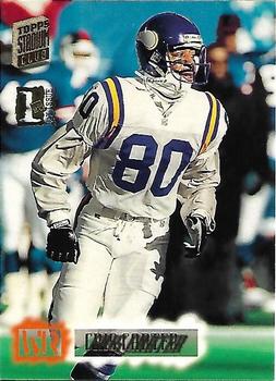 1994 Stadium Club - First Day Issue #85 Cris Carter Front